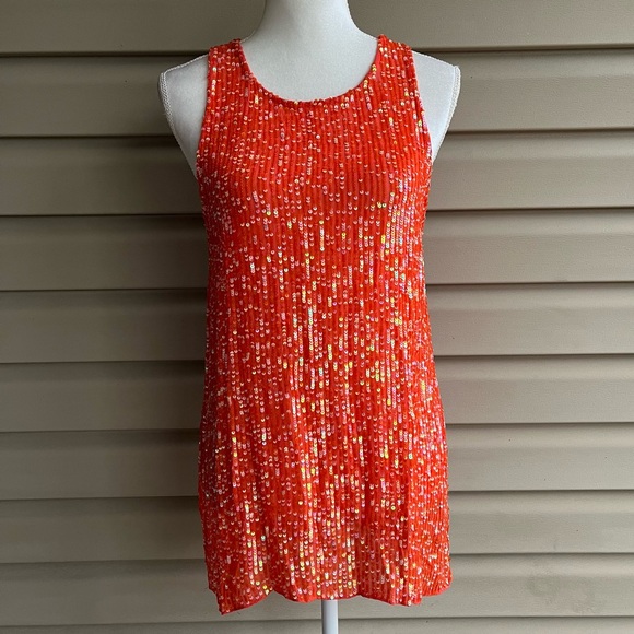 Calypso St. Barth Tops - •Calypso St. Barth• Sleeveless Sequined Blouse - Size Medium